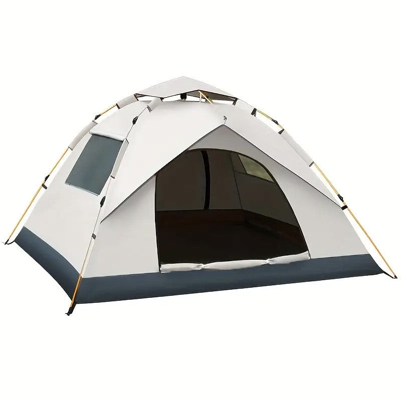 Easy Pop Up Camping Tent for 2-4 People with Waterproof Design and Dual Doors