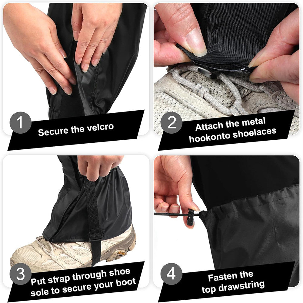 Waterproof Leg Gaiters for Gardening and Outdoor Activities – Durable Protective Gear