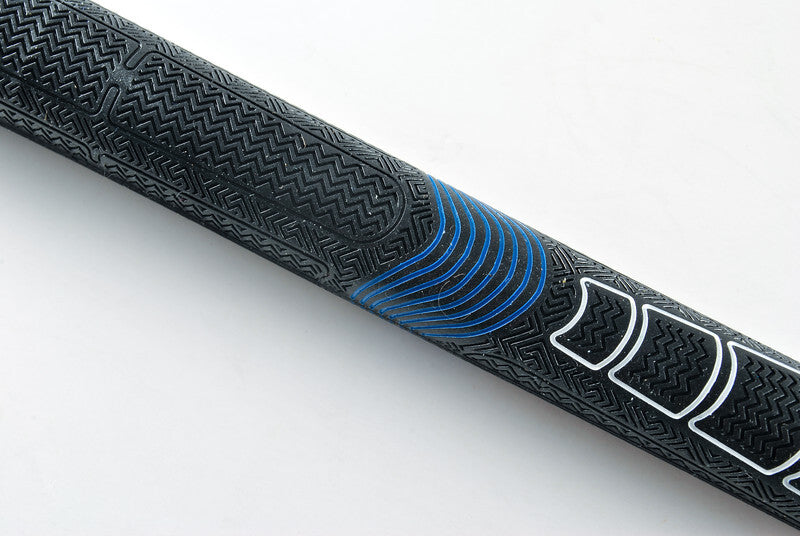 Set of 13 Golf Club Grips - Lamkin Sonar Plus Midsize & Standard Black Blue