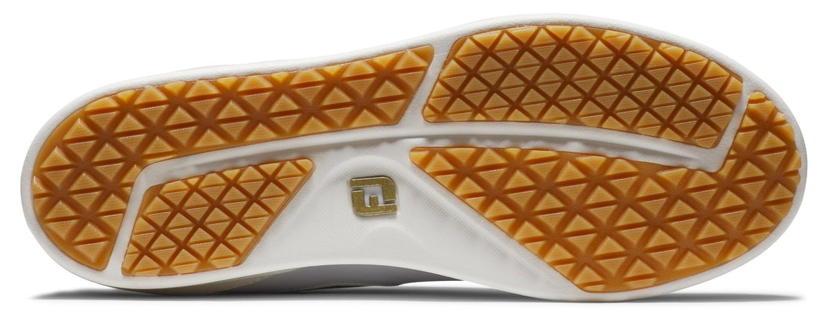 Women's Spikeless Golf Shoes - Waterproof Leather Sneaker for Golfing