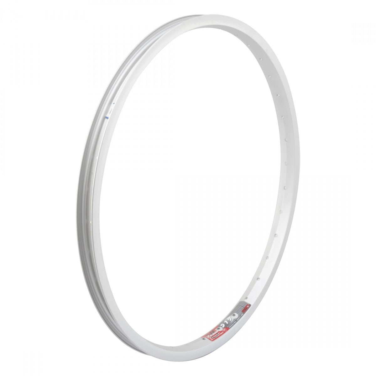 20-Inch Silver Bicycle Rim Model 519 - 36 Hole, 406x19mm, Tube Only