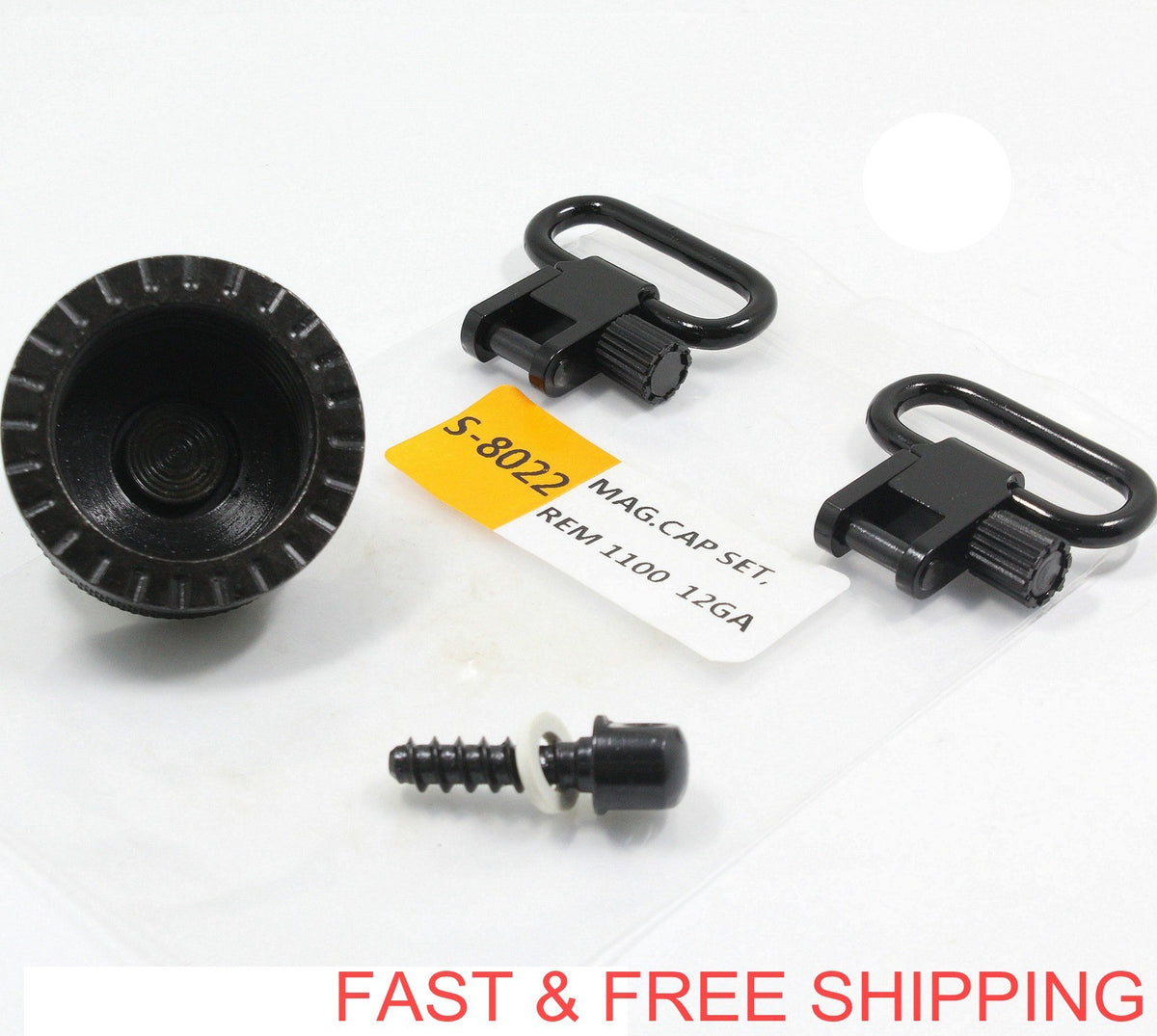 Remington 1100 Shotgun Sling Mount Kit with Magazine Cap & Swivels 12 Gauge