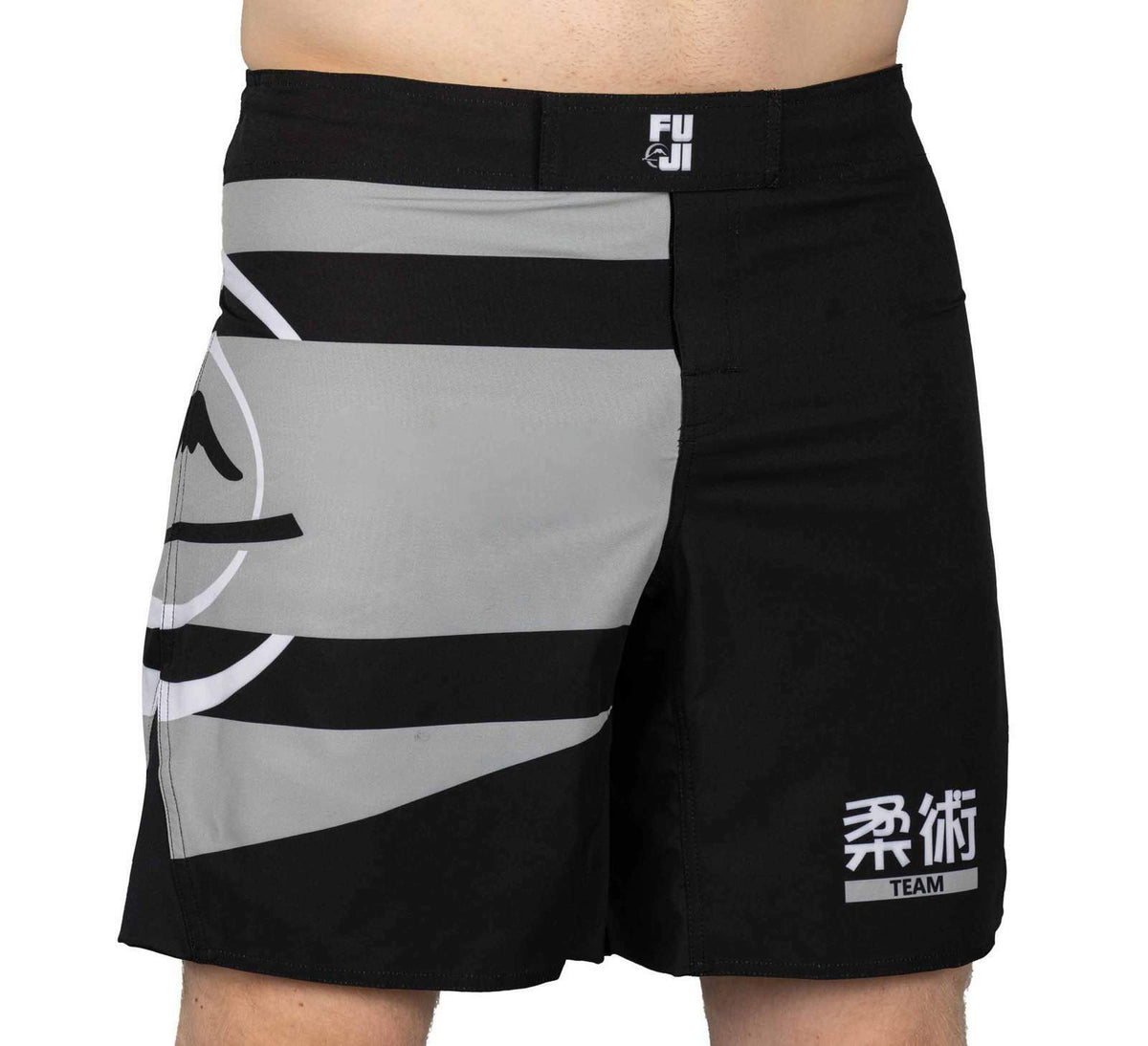 Mens MMA No Gi Grappling Fight Board Shorts - Light Weight Stretch Fabric