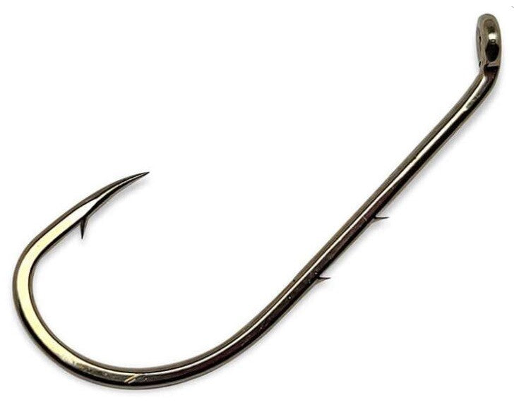 Bronze Fishing Hooks Size 6 - 10 Pack Saltwater & Freshwater Bait Holders