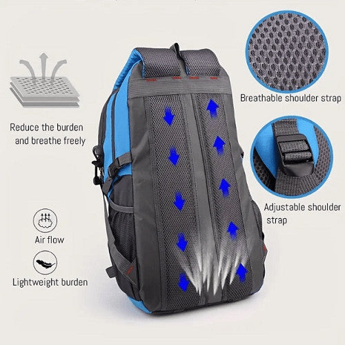Men Women Travel Outdoor Backpack Rucksack Camping Laptop Hiking School Bag