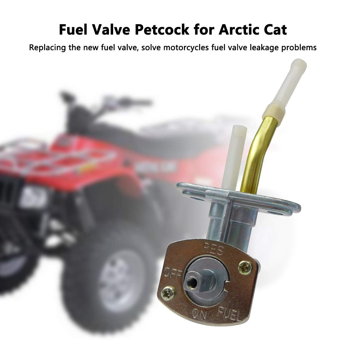 ATV Fuel Valve Petcock for Arctic Cat 250 300 400 454 500 Models 1998-2006
