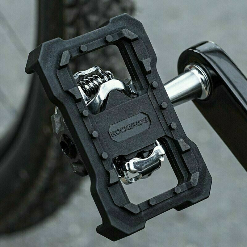 Bike Clipless Pedal Adapter Conversion for SPD Shimano Road Pedals - 2 Pack