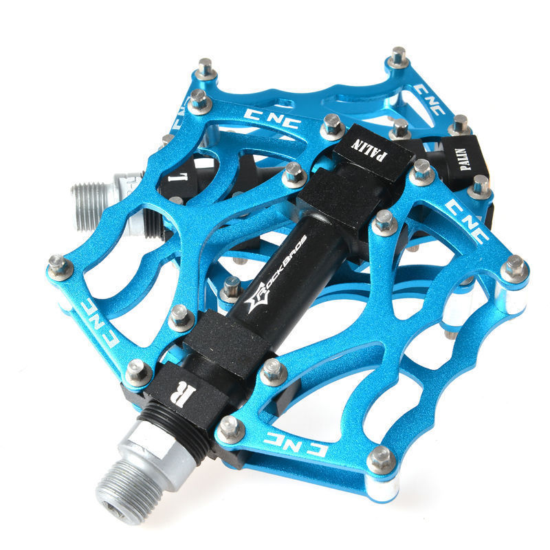 Bike Pedals Aluminum Alloy MTB Road Flat Sealed Bearing Non-Slip 9/16"