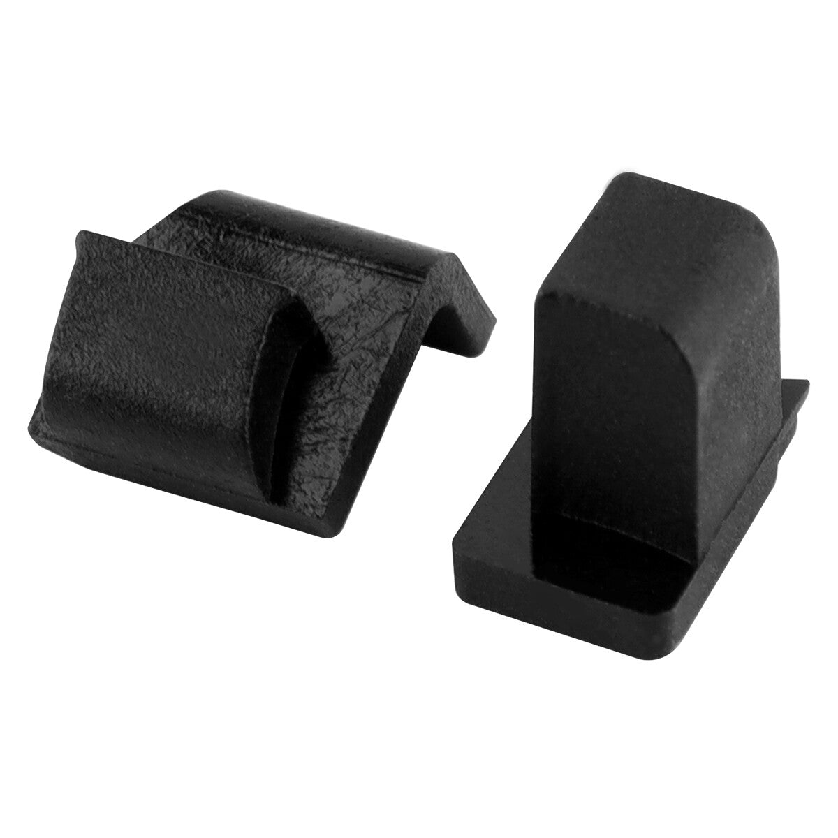 Black Manual Thumb Safety Frame Plugs for S&W M&P 1.0 & M2.0 - Left Right Fit