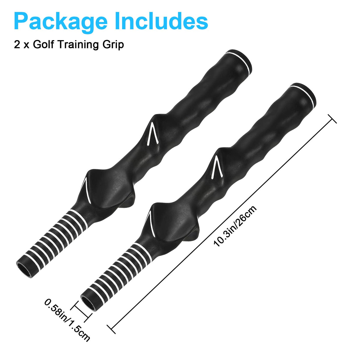 Golf Swing Training Grip | Right-Hand Practice Aid for Beginners & Pros