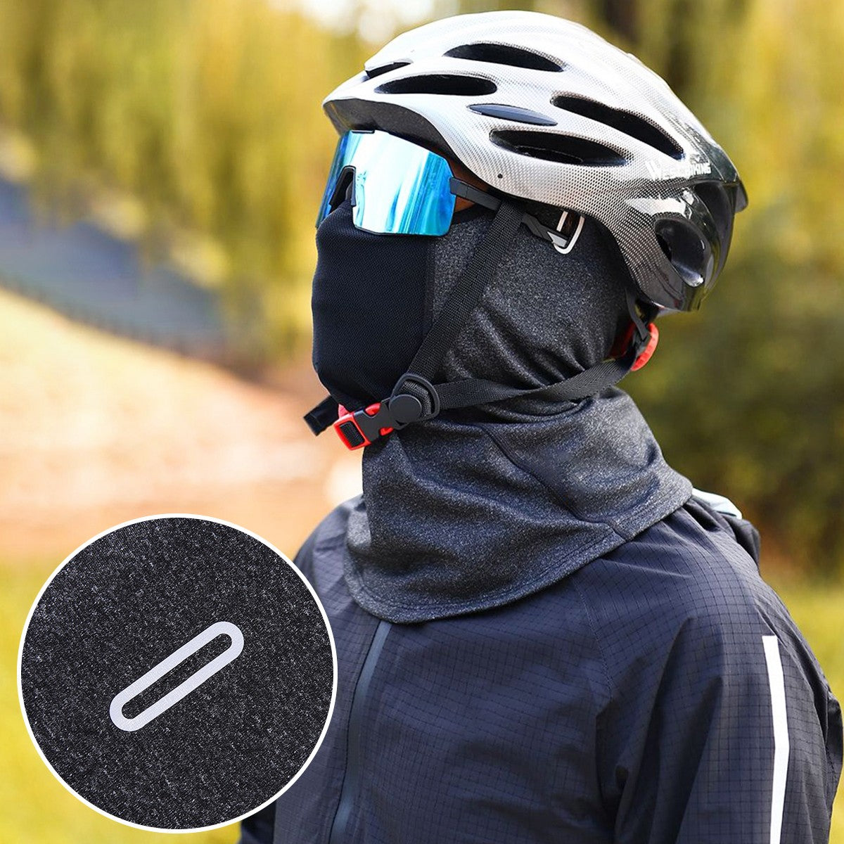 Winter Balaclava Face Mask with Fleece Windproof Neck Warmer for Skiing & Outdoor Sports