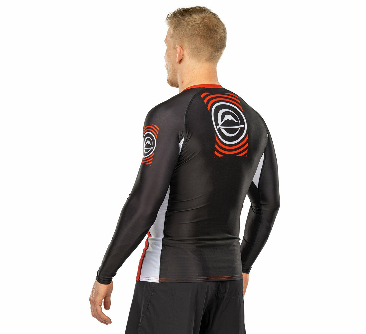 Heritage MMA Long Sleeve Rashguard Black for BJJ & Grappling