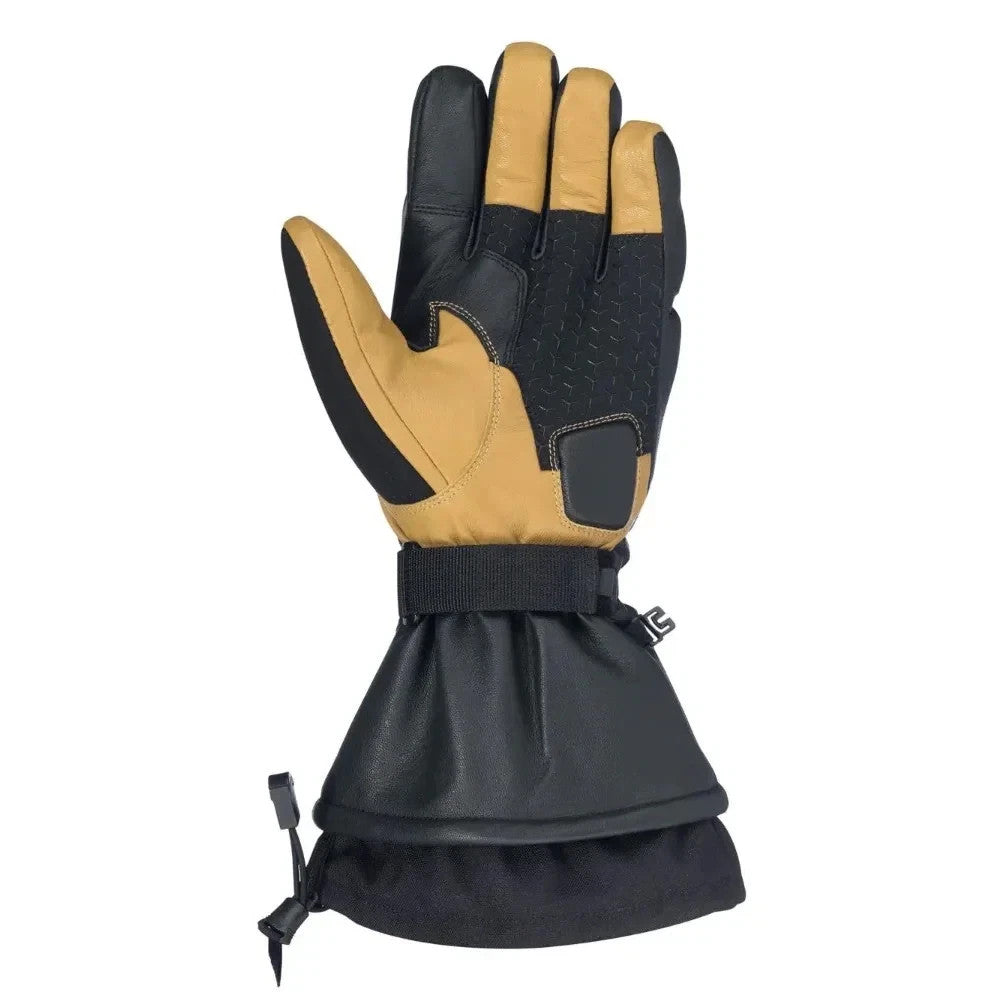 Snowmobile Leather Gloves 3XL XXXL Ski-Doo X-Team Khaki NWT