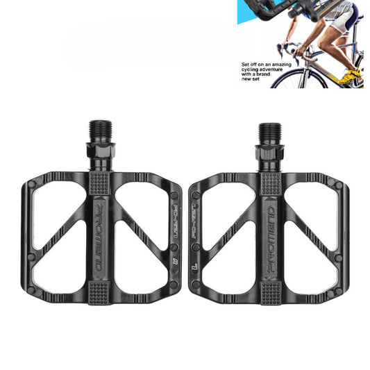 Aluminum Alloy Bike Pedals with Sealed Bearings for MTB Road Cycling - Non-Slip 9/16"