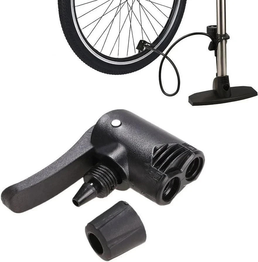 3-in-1 Bicycle Air Pump Adapter Valve for Presta Schrader Dunlop Tires