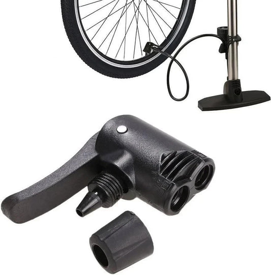3-in-1 Bicycle Air Pump Adapter Valve for Presta Schrader Dunlop Tires