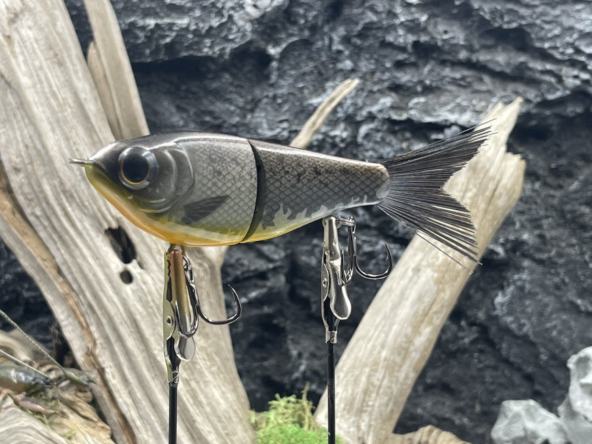 Custom 4.72 Inch Largemouth Bass Glidebait - Soggy Bottom Boy Style