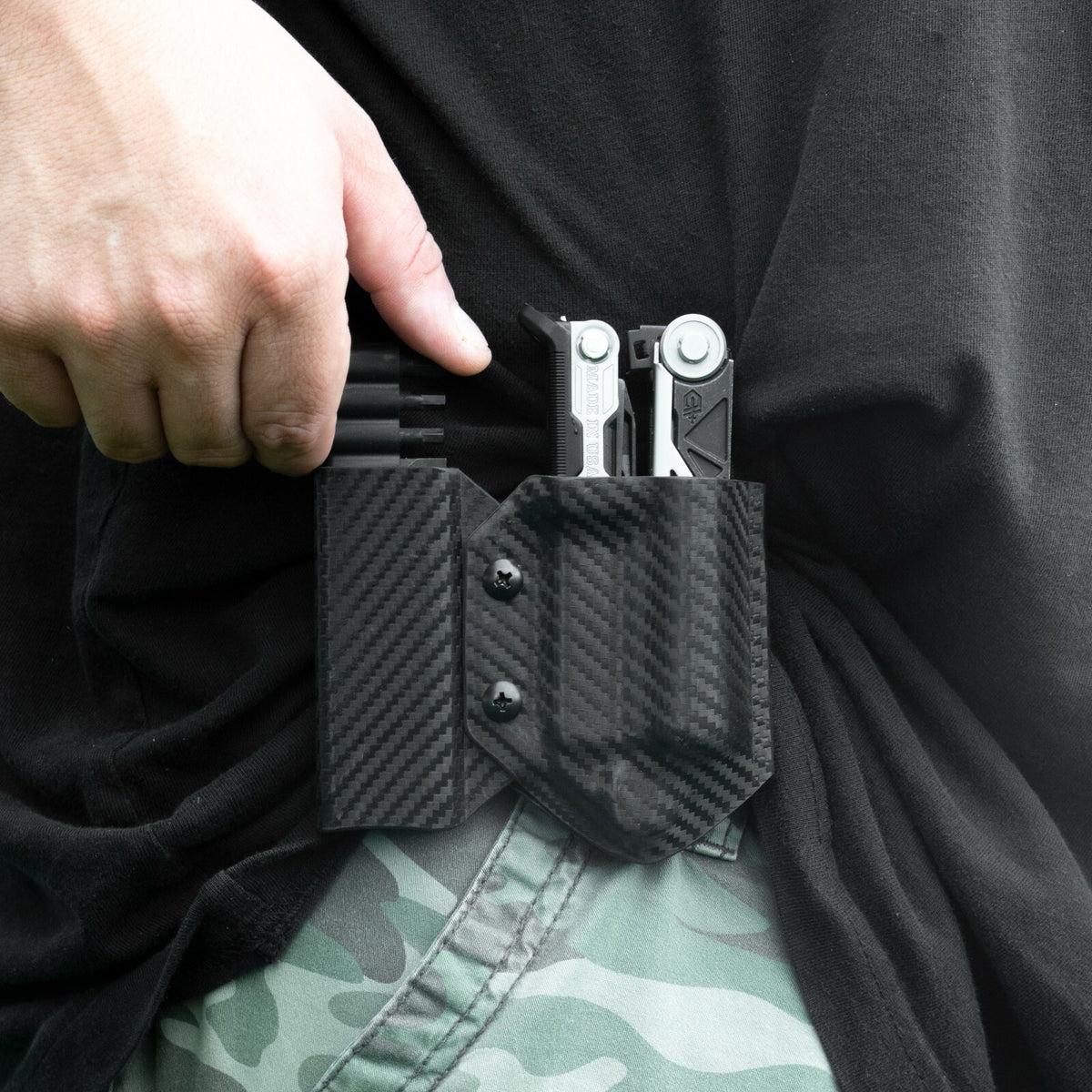 Kydex Multitool Sheath for Gerber CENTER-DRIVE & Bit Sidecar - Custom Fit, Made in USA