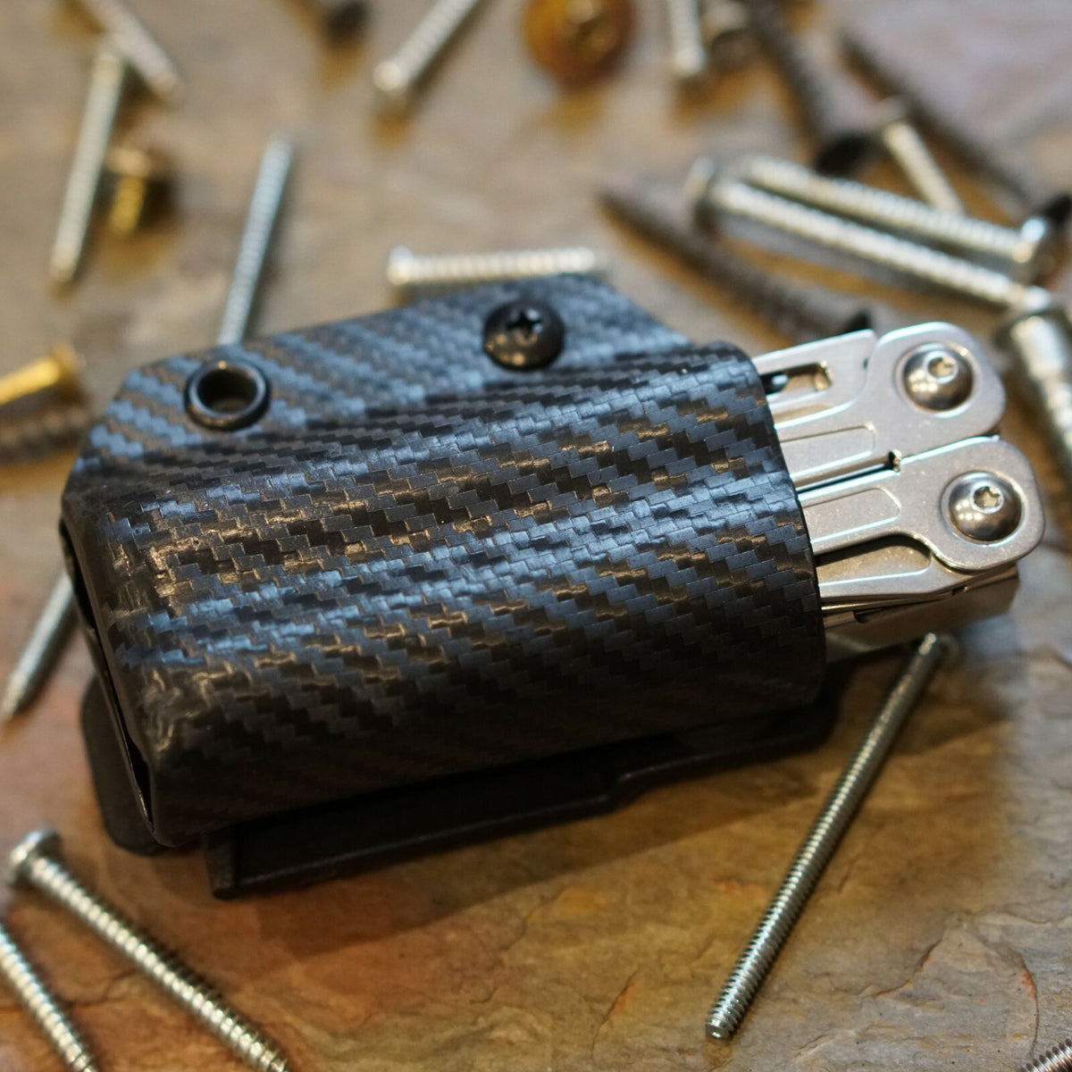 Kydex Multitool Sheath for Leatherman WINGMAN, SIDEKICK, REBAR - USA Made