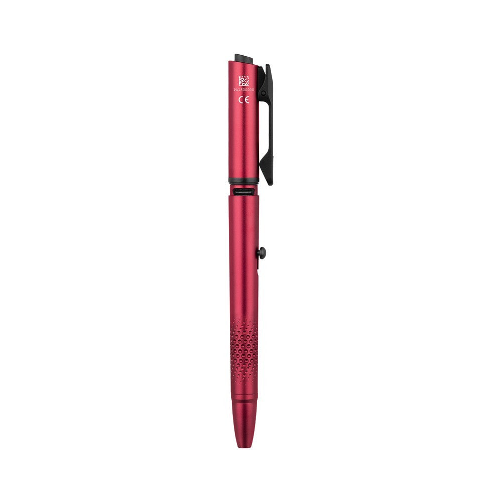 Multipurpose Pen Light with Green Laser and 120 Lumens - Olight OPen 3 Wine Red
