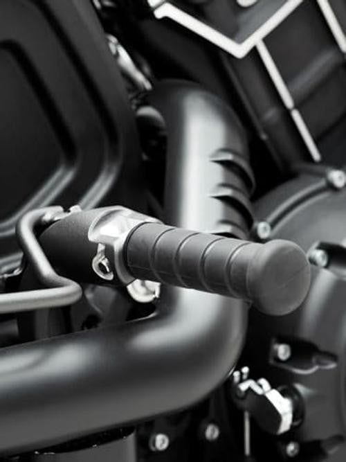 Motorcycle Passenger Foot Pegs Rear Footrest Gloss Black for Indian Scout