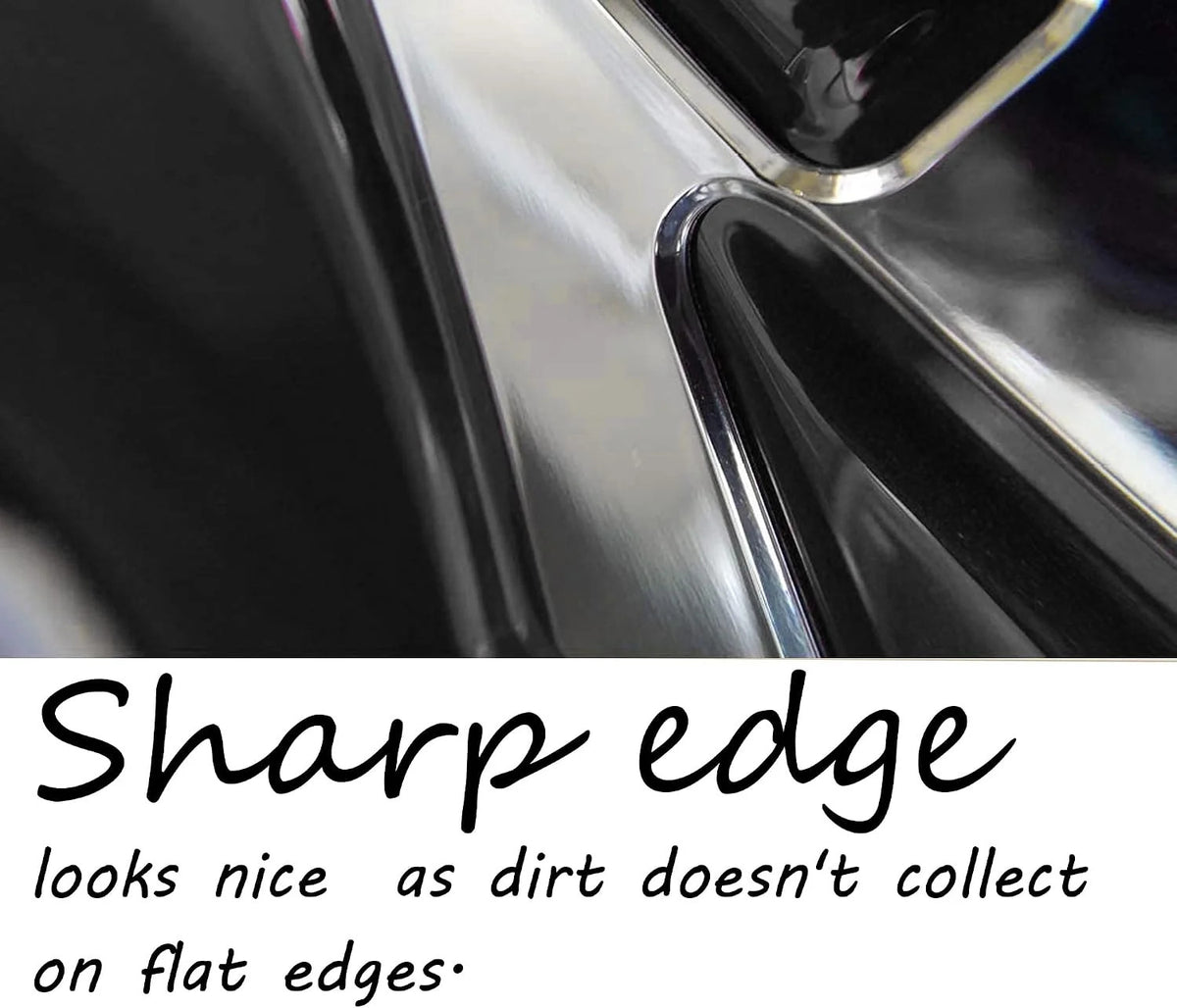 Tailgate Insert Letters Compatible with 2019-2024 Trucks - 3D ABS Emblems with Strong Adhesive