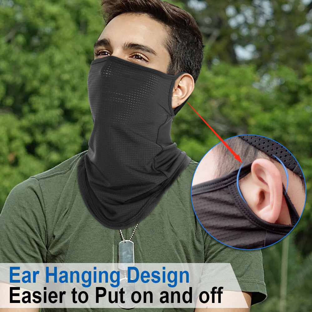 Outdoor Neck Gaiter Face Mask Bandana Scarf for Sun & Wind Protection