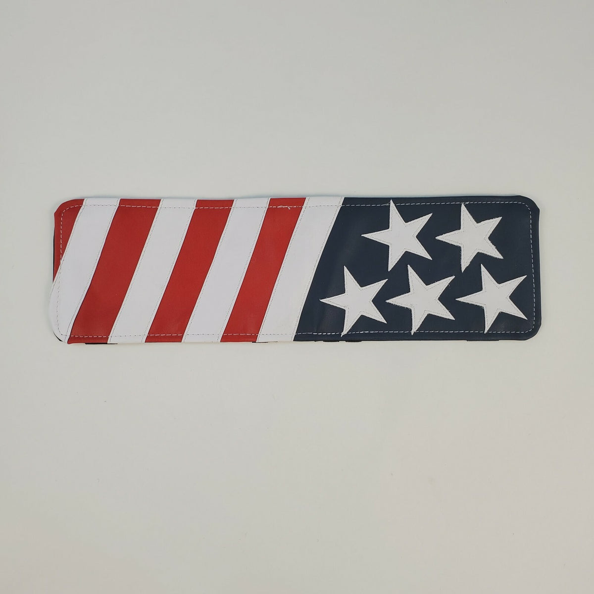 Sunfish Uncle Sam Leather Golf Scorecard Holder USA - Yardage Book Cover