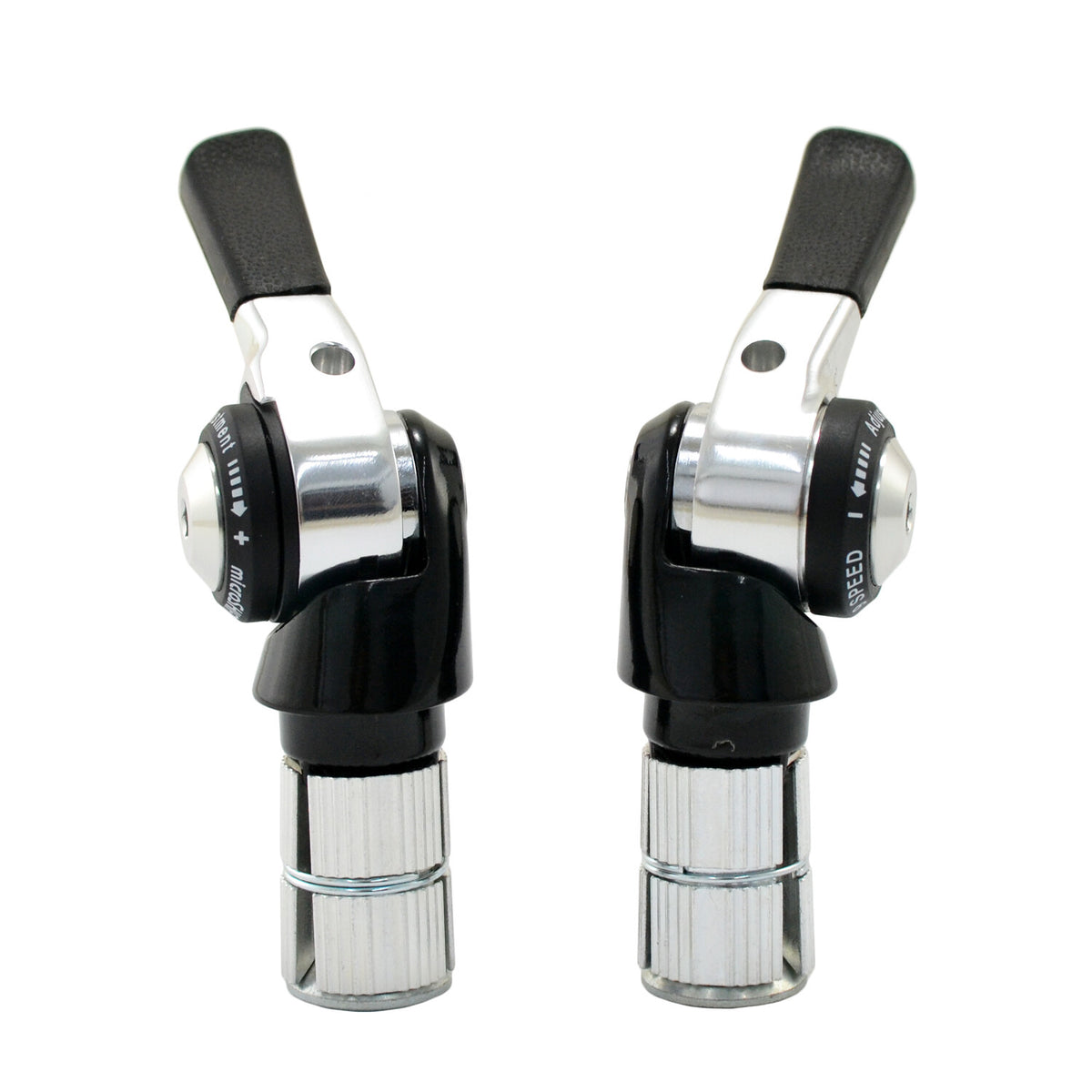 Microshift 9-Speed TT Bar End Shifter Set for Bicycle Handlebar