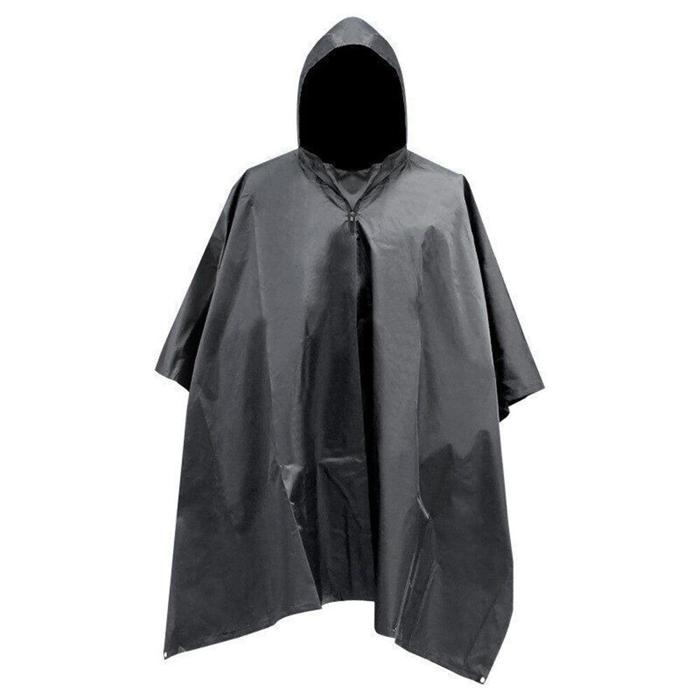 Waterproof Tactical Rain Poncho Shelter for Hunting Camping and Outdoor Use