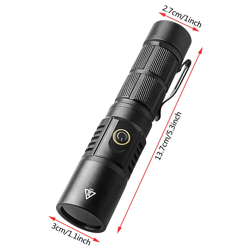 30W UV Black Light Flashlight for Pet Stain Detection - USB Rechargeable