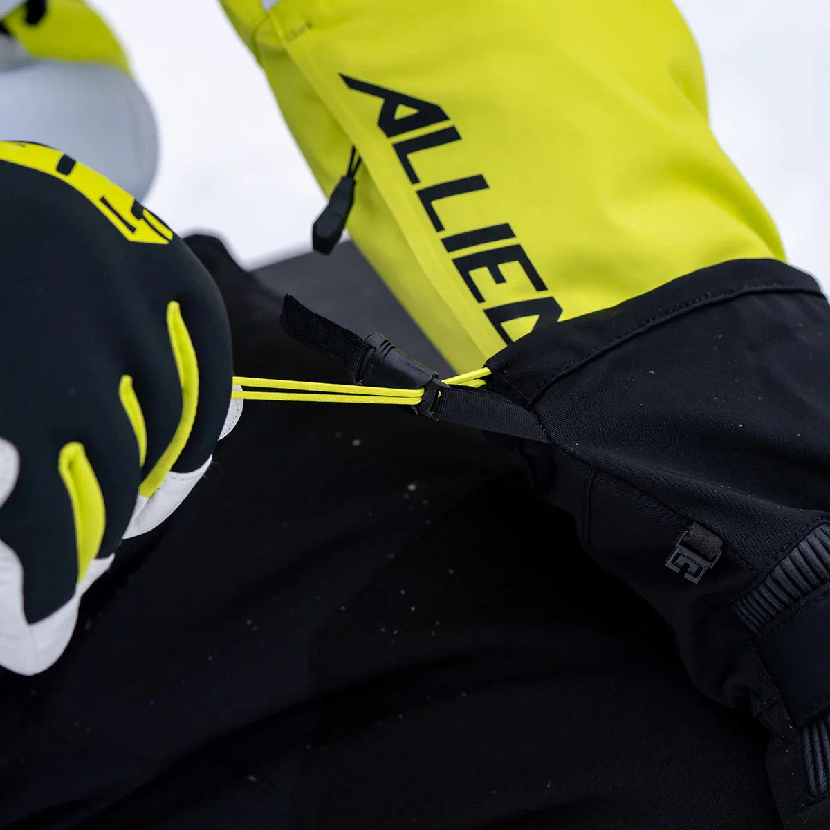 Insulated Snowmobile Gloves - Highlighter Edition, 3XL, Waterproof & Warm