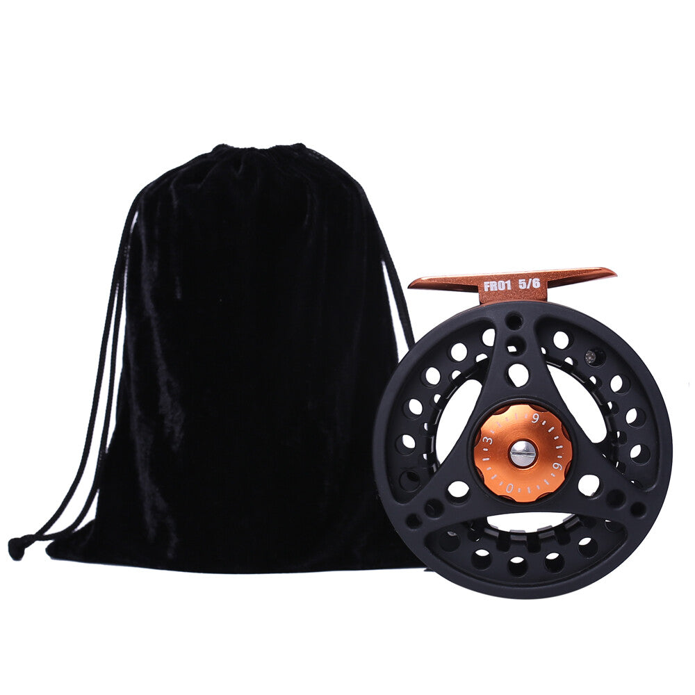 Fly Fishing Reel Aluminum Large Arbor 3/4 5/6 7/8WT Hand-Change
