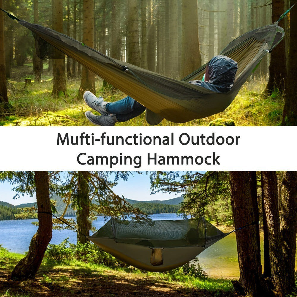Camping Hammock Tent with Mosquito Net & Rain Fly for 1-2 People, Supports 330lbs
