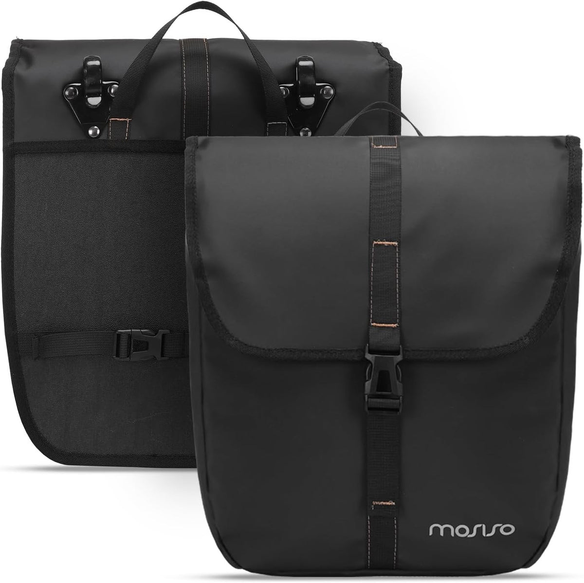 Waterproof 20L Bike Panniers 2-Pack Rear Rack Bags Cycling Storage