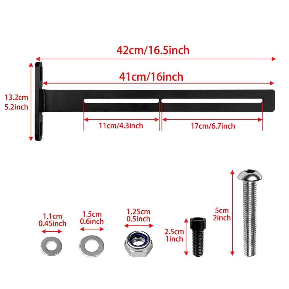 Golf Cart Soundbar Mount Bracket Adjustable Roof Mount for SE18 SE26 SEDS32