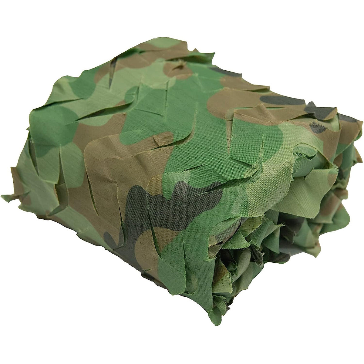 Military Woodland Camouflage Netting - Cuttable Outdoor Camo Net for Hunting Camping