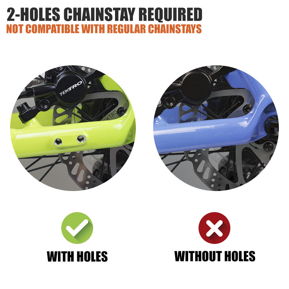 Heavy Duty Bicycle Kickstand for 24-29 Inch E-Bikes and Mountain Bikes