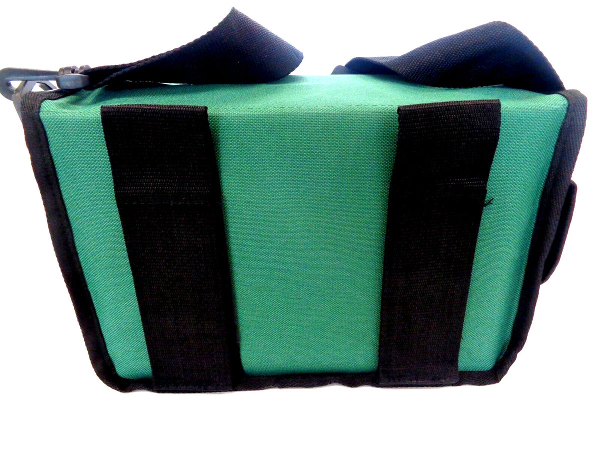 Large Surf Tackle Bag with 10 Tube Compartments - Waterproof Fishing Storage