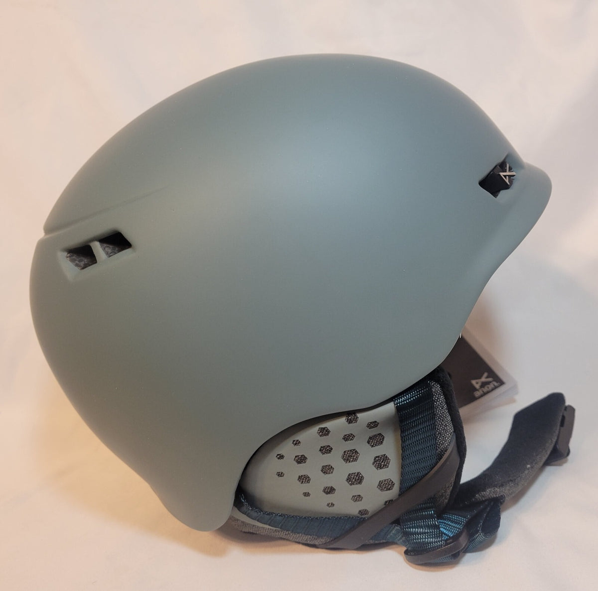 Snowboarding Helmet Men Small Gray Burton Anon Rodan