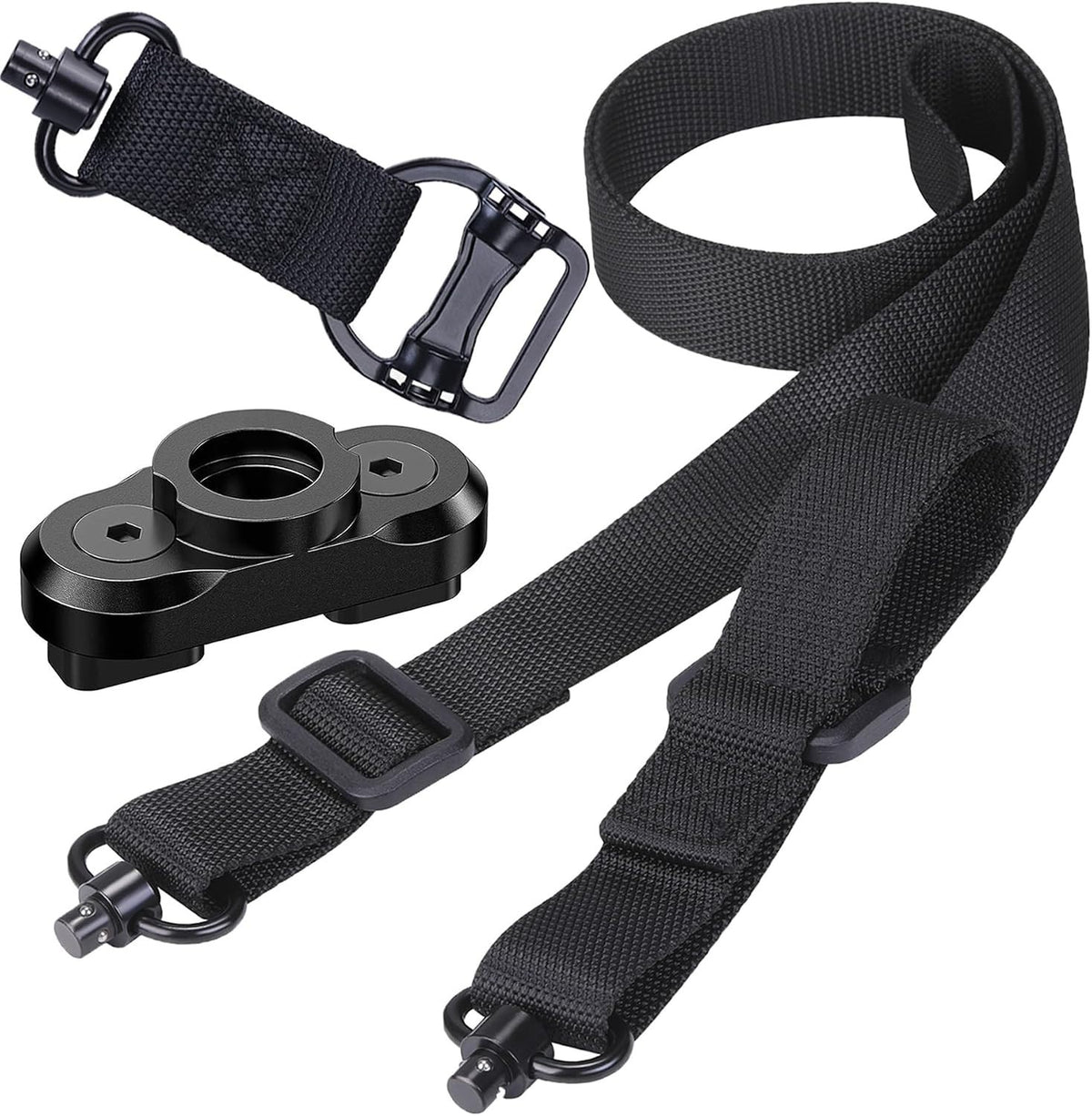 Convertible Weapon Sling with Dual QD Swivels - Tactical Single & Two-Point