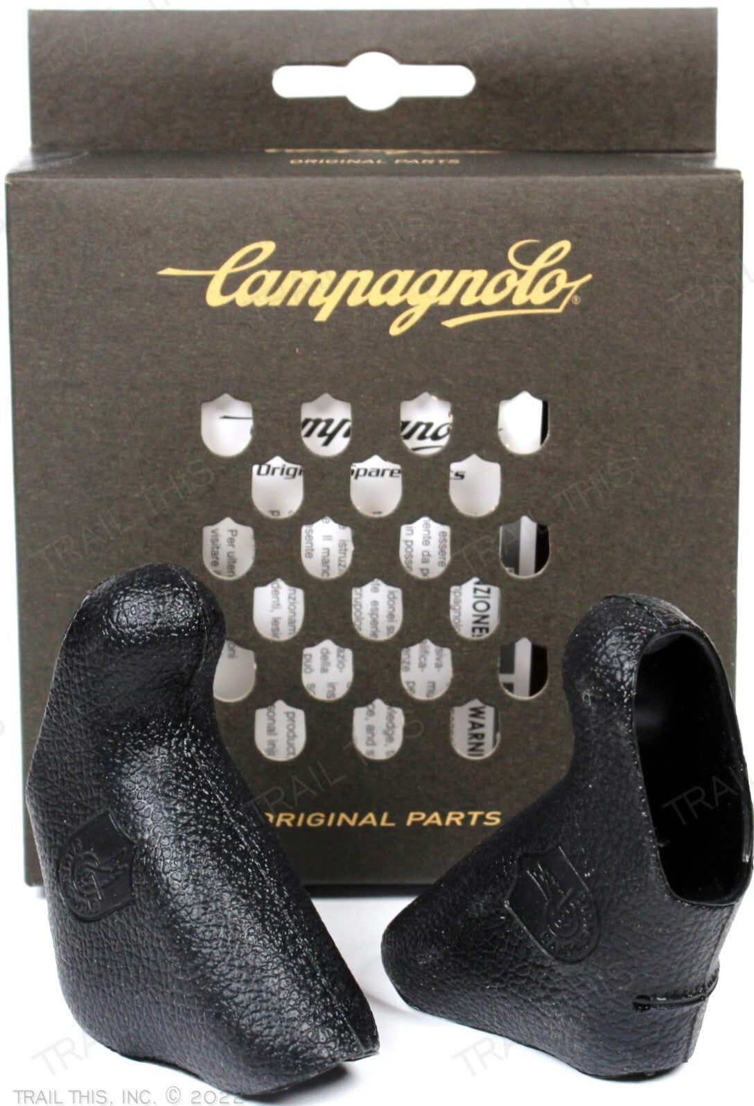 Campagnolo Record EC-RE600 10-Speed Ergopower Shifter Brake Lever Hoods - Black