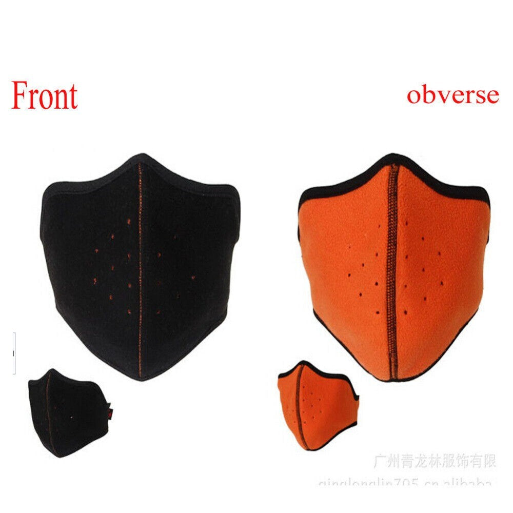 Winter Windproof Half Face Mask for Men Women Skiing Cycling Running
