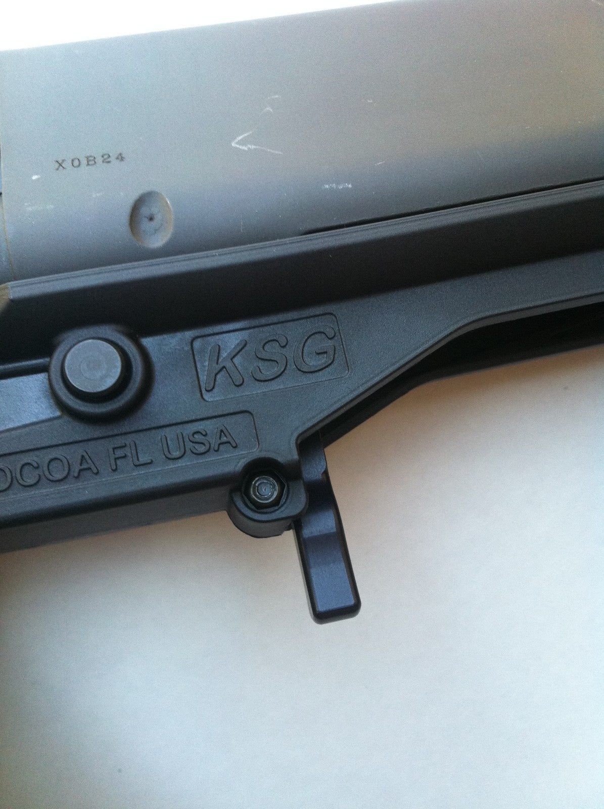 Extended Tube Selector Switch for Kel-Tec KSG & KSG-410 Shotguns - CNC Machined Aluminum