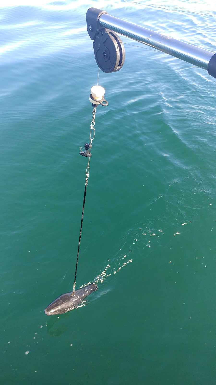 Downrigger Snubber Twin Pack - Clear Cushioned Shock Absorbers for Heavy Seas