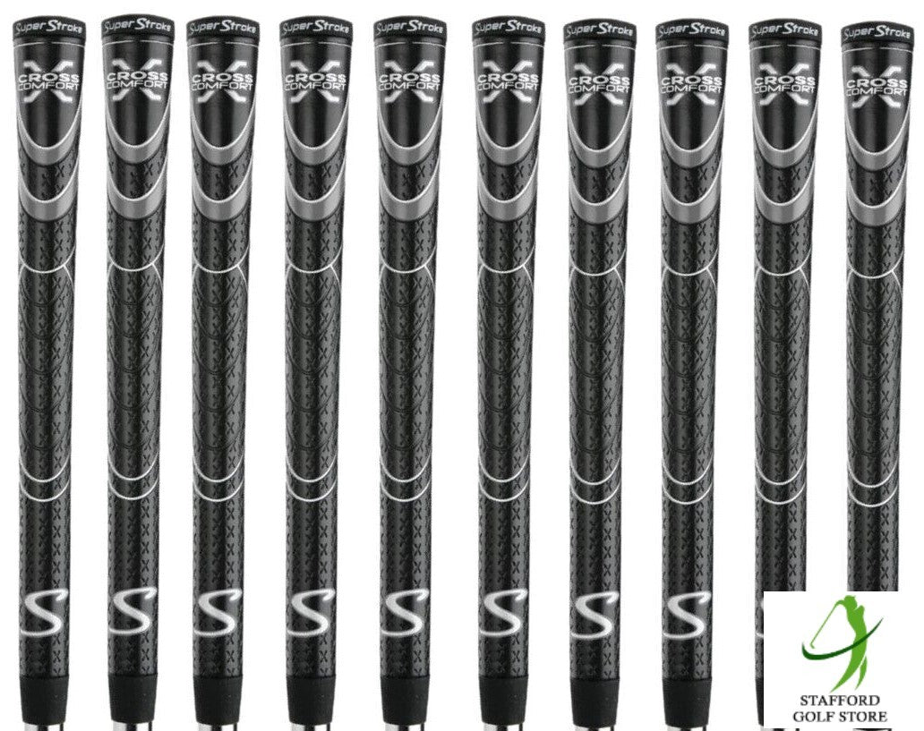 Golf Grip Set - Super Stroke Cross Comfort Undersize, Standard, Midsize & Jumbo