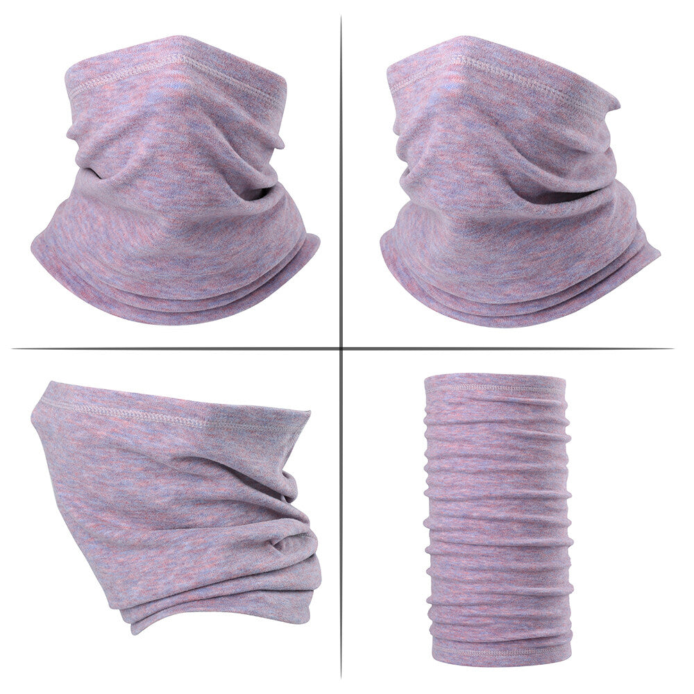 Unisex Fleece Neck Warmer Gaiter for Winter Outdoor Sports and Cycling