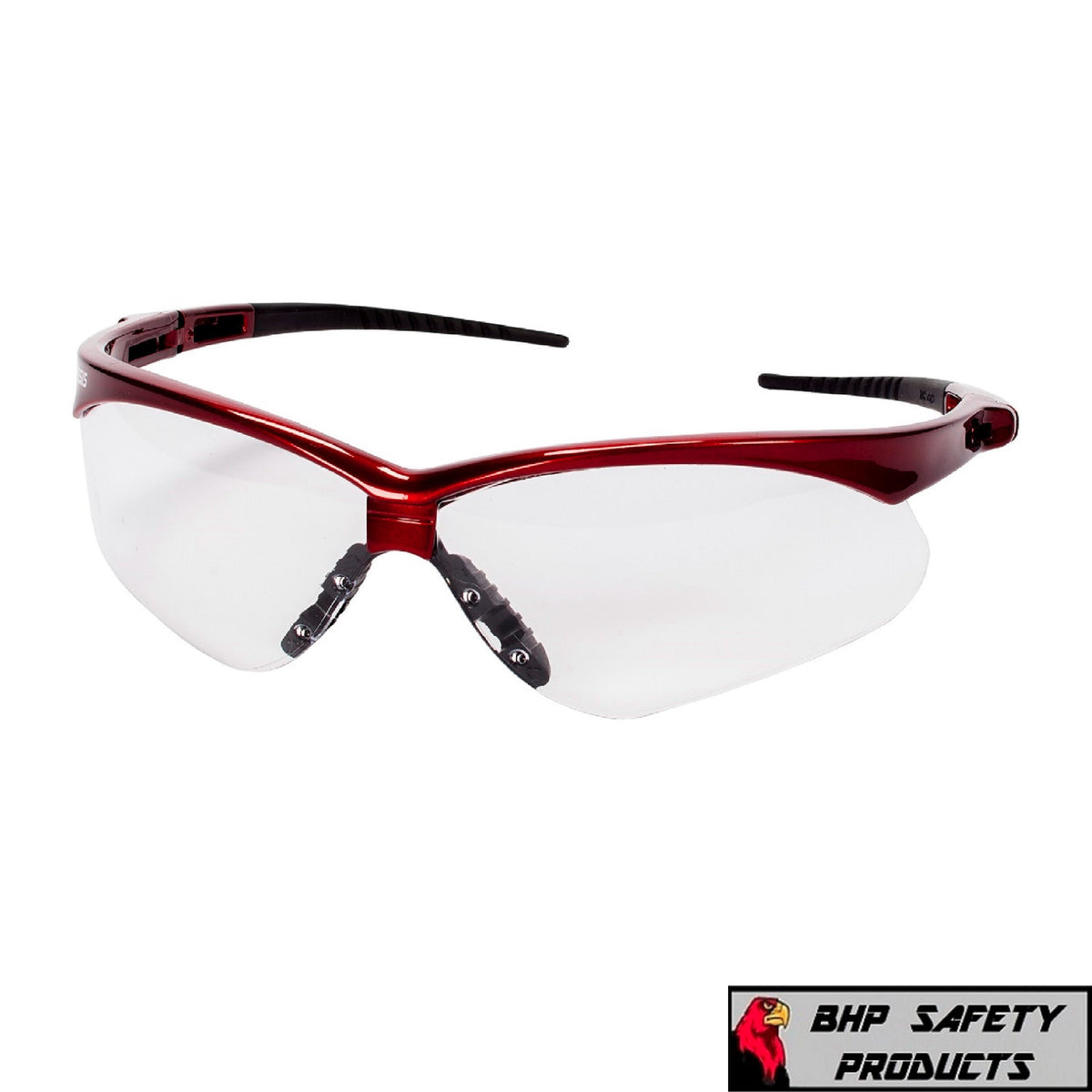 Safety Glasses Sport Protective Eyewear with UVA/UVB/UVC Protection, Wraparound Design, Removable Neck Cord
