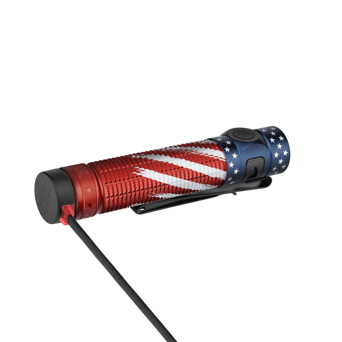 LED Flashlight 1600 Lumens Compact EDC Dual Switch Outdoor & Tactical