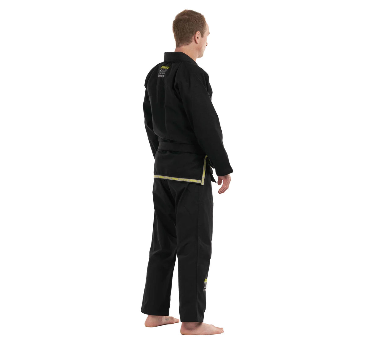 Lightweight Brazilian Jiu-Jitsu Gi for Men - All Sizes, Black and Green